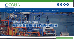 Desktop Screenshot of fumigacionescopla.com